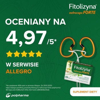 Fitolizyna nefrocaps FORTE, kapsułki, 60 szt.