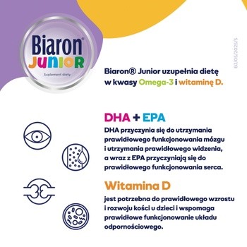 Biaron Junior, kapsułki miękkie do żucia, 30 szt.