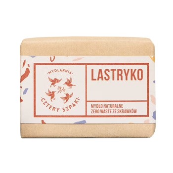 Mydlarnia 4 Szpaki, Lastryko, naturalne mydło zero waste, 110 g