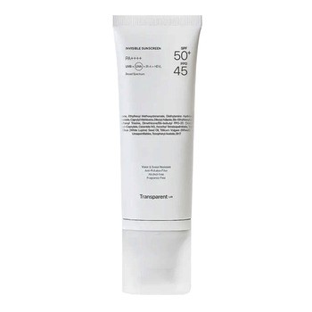 Transparent Lab Invisible Sunscreen SPF 50+, niewidzoczny krem przeciwsłoneczny, 100 ml