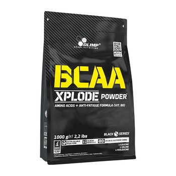 Olimp BCAA Xplode Powder, proszek, smak truskawkowy, 1000 g