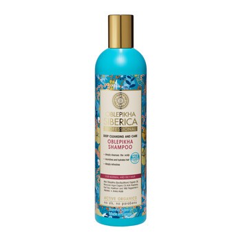 Natura Siberica, oczyszczający szampon rokitnikowy, włosy normalne i tłuste, 400 ml