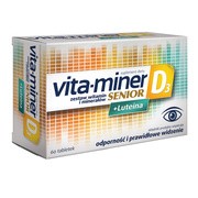 Vita-Miner Senior D3 + Luteina, tabletki, 60 szt.