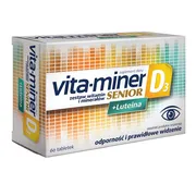 Vita-Miner Senior D3 + Luteina, tabletki, 60 szt.