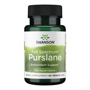 Swanson Full Spectrum Purslane, kapsułki, 60 szt.