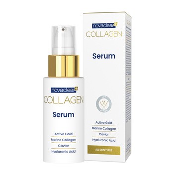 Novaclear Collagen, ujędrniające serum do twarzy, 30 ml