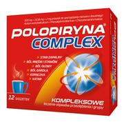 Polopiryna Complex, proszek w saszetkach do sporządzania roztworu doustnego, 12 szt.