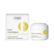 Ziaja 50+, krem nawilżający, naprawczy z ceramidami, 50 ml