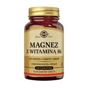 Solgar Magnez z witaminą B6, tabletki, 100 szt.