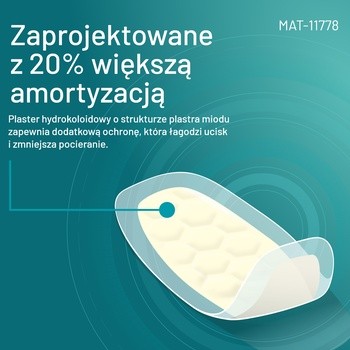 Compeed, Plastry na pęcherze na piętach, średnie, 5 szt.