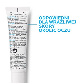 La Roche-Posay Hyalu B5, przeciwzmarszczkowy krem pod oczy, 15 ml