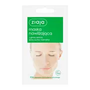 Ziaja, maska nawilżająca z glinką zieloną, 7 ml