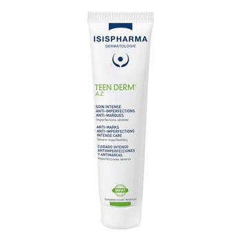 ISISPHARMA TEEN DERM AZ, intensywny krem przeciw niedoskonałościom i przebarwieniom, 30ml