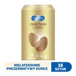 Durex Real Feel, prezerwatywy, 16 szt.