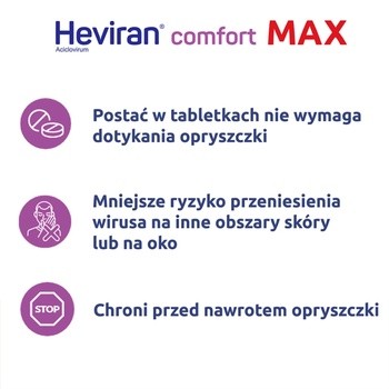 Heviran Comfort MAX, 400 mg, tabletki, 30 szt.
