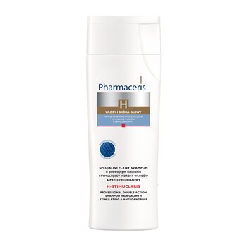Pharmaceris H-Stimuclaris, specjalistyczny szampon stymulujący wzrost włosów i przeciwłupieżowy, 250 ml