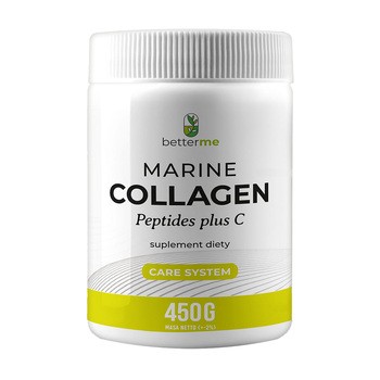 BetterMe, Marine Collagen peptides plus C, proszek, 450 g