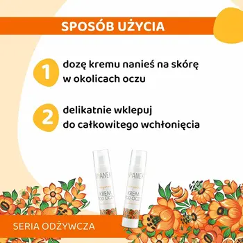 Vianek, odżywczy krem pod oczy, 15 ml