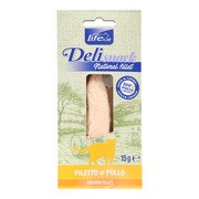 Life Cat Deli Snack Chicken Fillets, przysmaki z gotowanego kurczaka dla kotów, 15 g