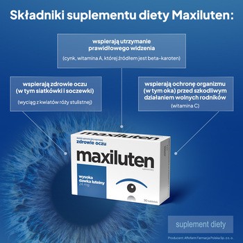 Maxiluten, tabletki, 30 szt.