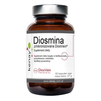KENAY Diosmina zmikronizowana DiosVein, kapsułki, 60 szt.