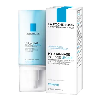La Roche-Posay Hydraphase Intense Legere, krem nawilżający, 50 ml