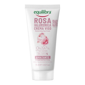 Equilibra, różany krem nawilżający, 75 ml