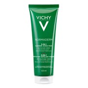 Vichy Normaderm, 3 w 1 Oczyszczanie, peeling, maska, 125 ml