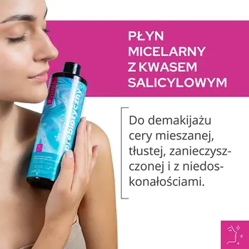 Sylveco Vianek, prebiotyczny płyn micelarny z kwasem salicylowym, 400 ml