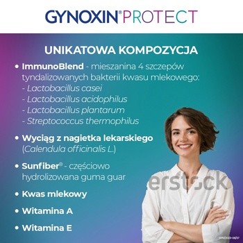 Gynoxin Protect, globulki dopochwowe, 10 szt.