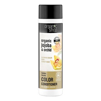 Organic Shop, odżywka do włosów chroniąca kolor, złota orchidea, 280 ml