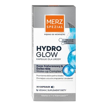 Merz Spezial Hydro Glow kapsułki dla urody, kapsułki, 30 szt.