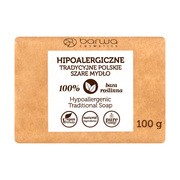 Barwa, hipoalergiczne tradycyjne polskie szare mydło, 100 g