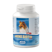 Mikita Amino Biotin maxi, karma uzupełniająca dla psów i kotów, tabletki, 100 szt.