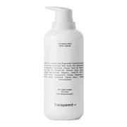 Transparent Lab Calming Urea Body Cream, nawilżający i kojący krem do ciała, 400 ml