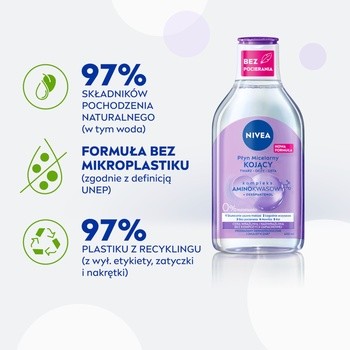 Nivea MicellAIR, 5w1 płyn micelarny cera wrażliwa i nadwrażliwa, 400 ml