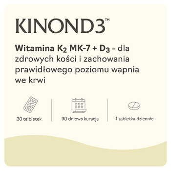 Kinon D3, tabletki, 30 szt.