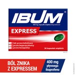 Ibum Express, 400 mg, kapsułki miękkie, 36 szt.
