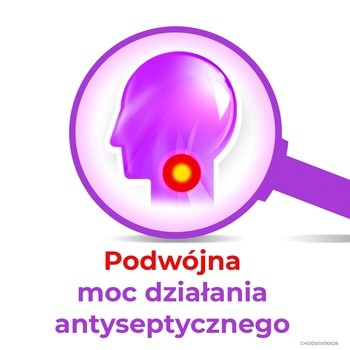 Cholinex Intense, tabletki do ssania, smak jeżynowy, 20 szt.