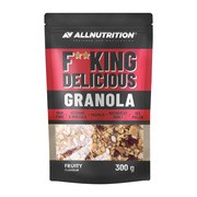 Allnutrition Fitking Delicious Granola Fruity, smak owocowy, 300 g