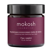 Mokosh, wygładzająco-oczyszczająca maska do twarzy Figa z węglem, 60 ml