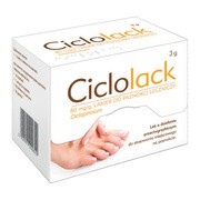 Ciclolack, 80 mg/g, lakier do paznokci leczniczy, 3 g, 1 butelka