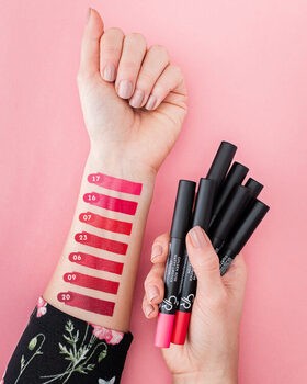 Golden Rose Matte Crayon Lipstick, matowa pomadka w kredce, 21, 3,5 g
