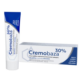 Cremobaza 30%, krem zmiękczająco-nawilżający z mocznikiem, 30 g