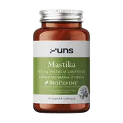 Uns Mastika + Bioperine, kapsułki, 60 szt.
