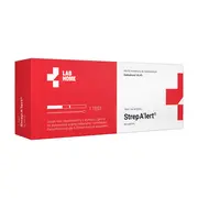 Strep Alert, test angina + szkarlatyna, wymaz z gardła na paciorkowce, 1 zestaw