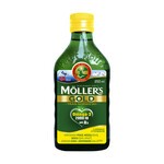 Mollers Gold Tran Norweski, płyn o smaku cytrynowym, 250 ml