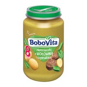 BoboVita, ziemniaczki z wołowiną i szpinakiem, 190 g