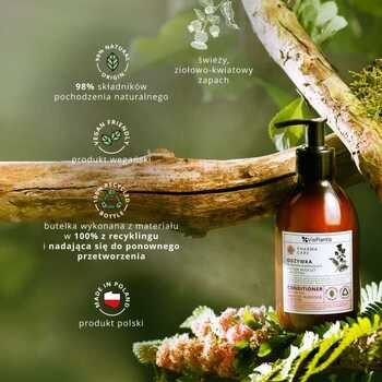 Vis Plantis Pharma Care, odżywka do włosów wypadających, łopian + biotyna, 300 ml