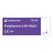 Polpharma 0,9% NaCl, izotoniczny roztwór chlorku sodu, 10 ml x 100 ampułek